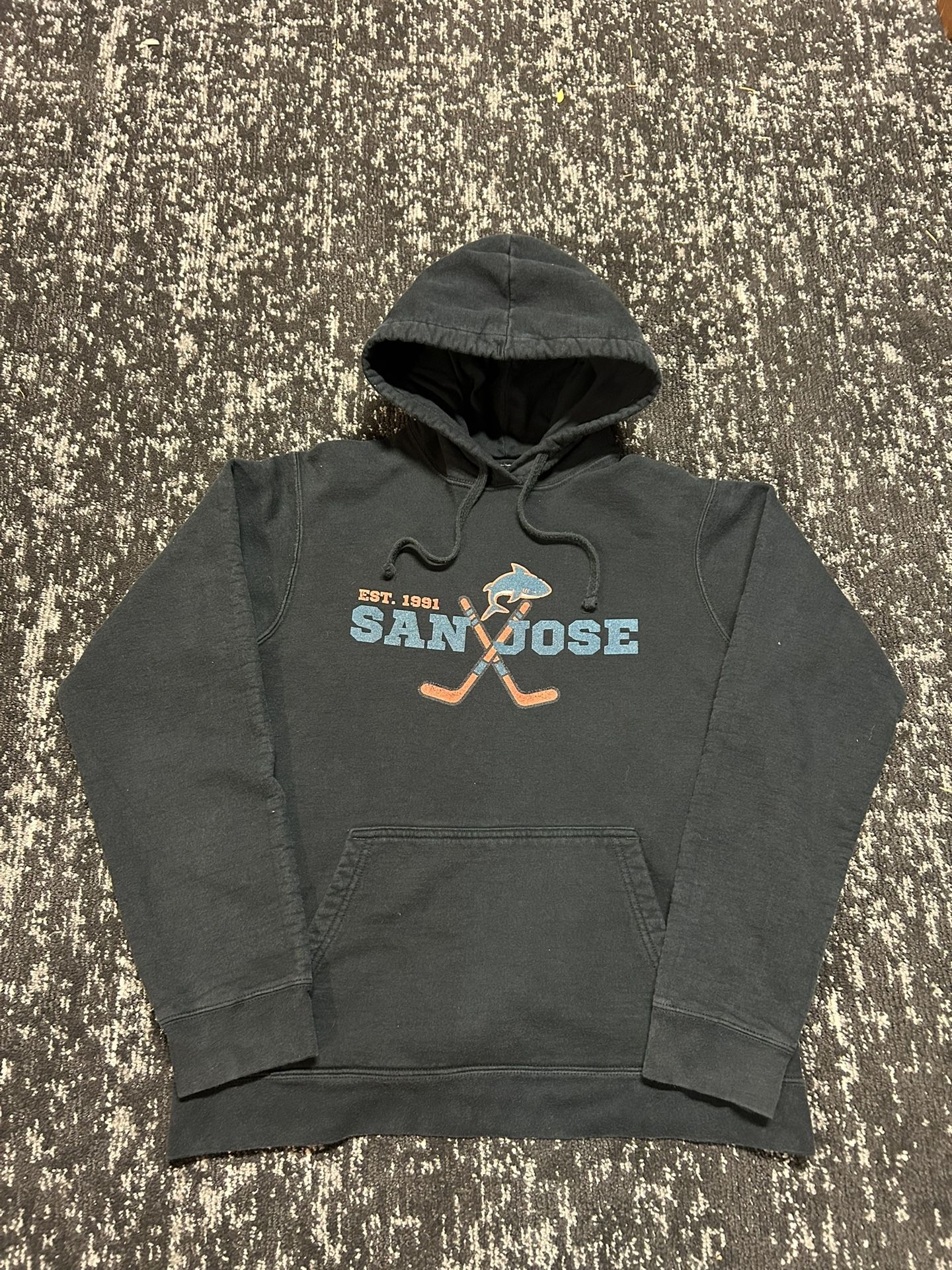 San Jose Est. 1991 black hockey Sweatshirt Size small