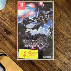 Monster Hunter Switch Game
