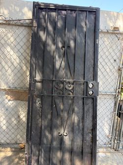 Metal door