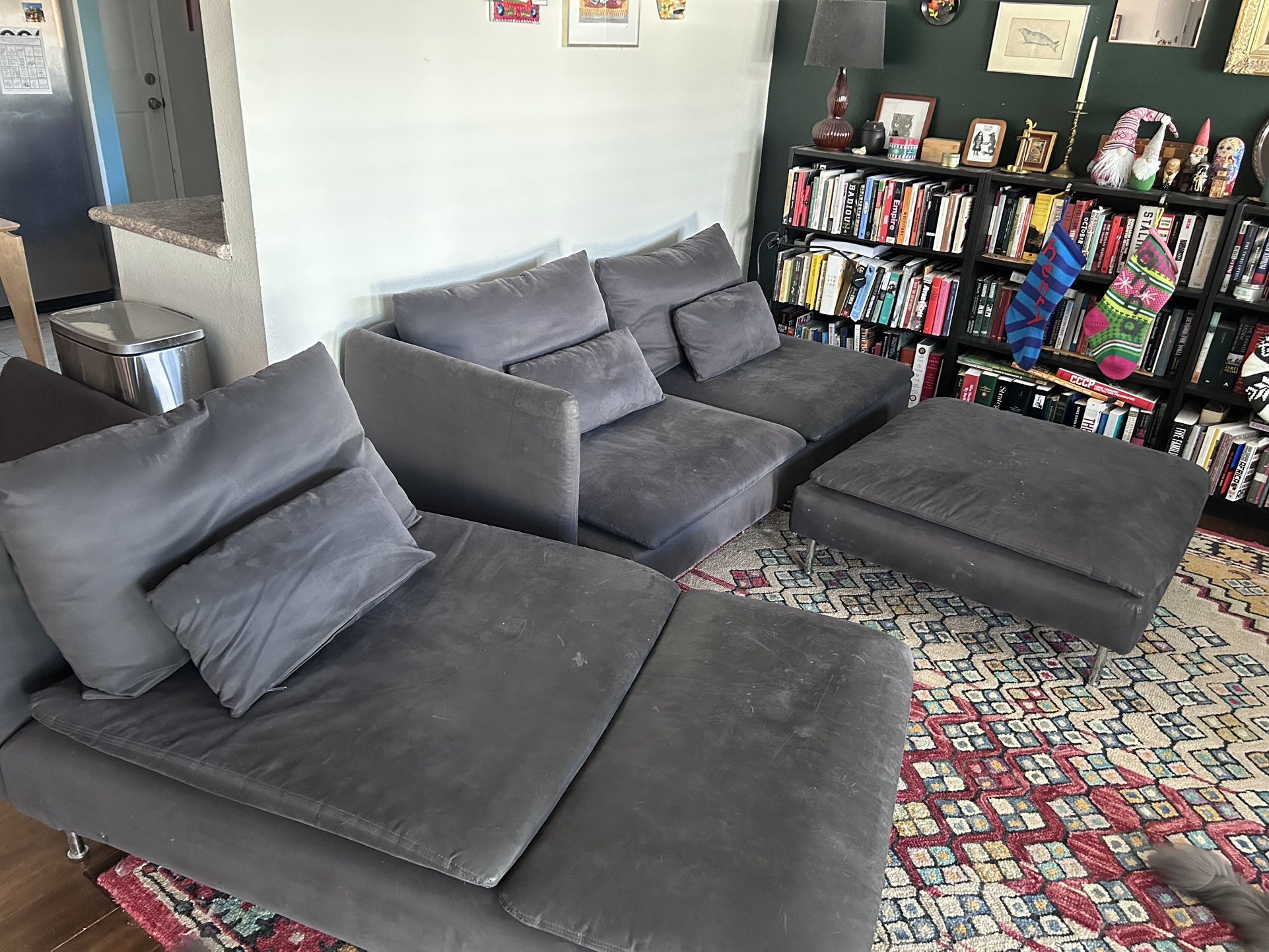 IKEA Soderhamn Sectional & Ottoman