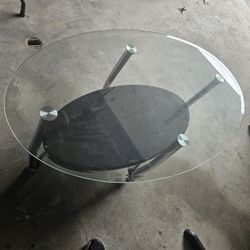 Glass Top Coffee Table