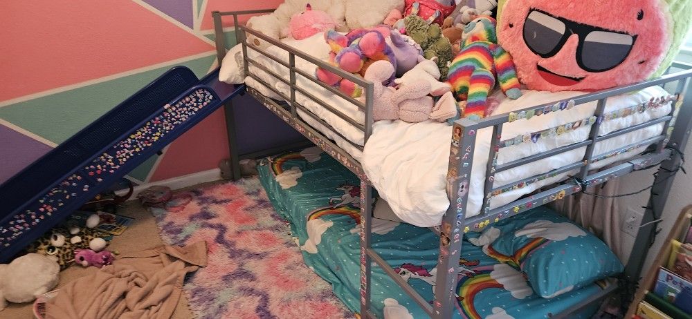 Toddler Twin Bunk With Slide - Free