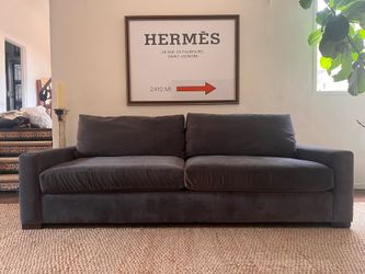 Available 93in Restoration Hardware couch $1500 or best offer