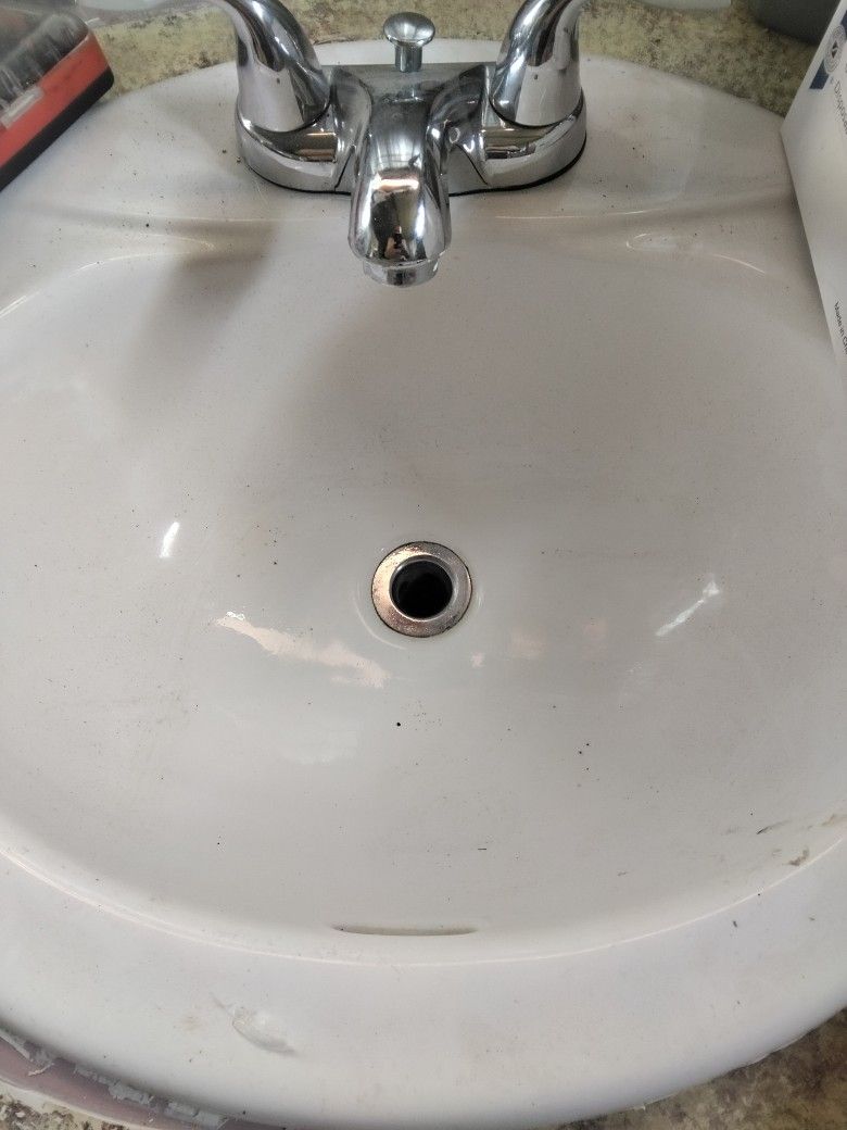 Bath Sink With Faucet