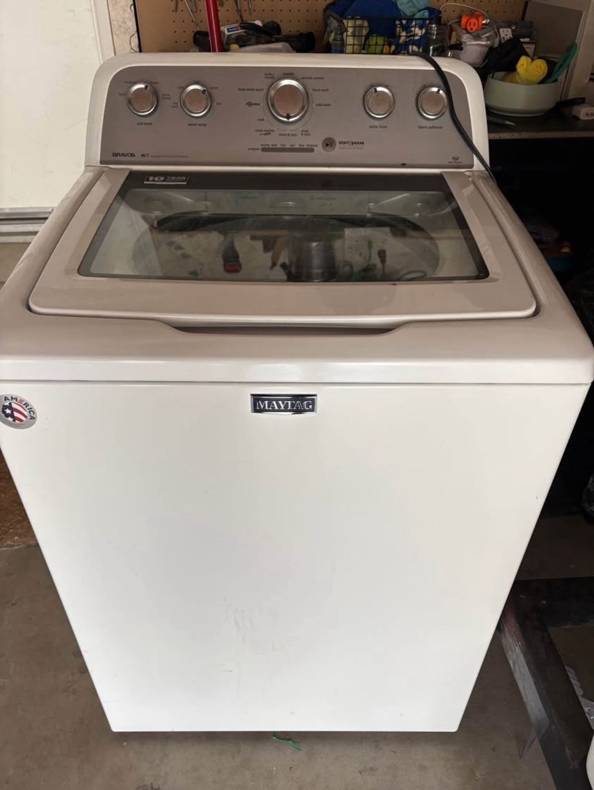 Washing Machine- Works But Needs A New Part 