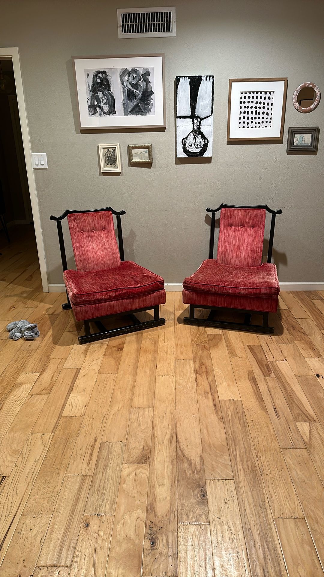 Pair Of Red Chairs