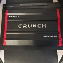 Crunch 3500w Amplifier 