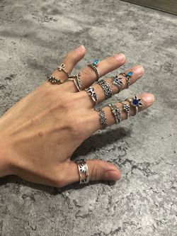 13 rings jewelry set Standard size