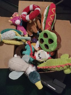 LOTS PUPPY TOYS