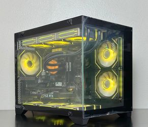 Spectacular RTX 3060 Ti Gaming PC Ryzen 5 5500 32GB ram 1TB NVMe