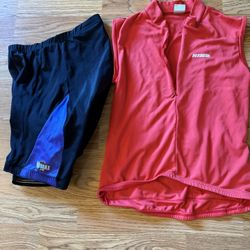 Bicycle Shorts and Jersey Women’s BOTH FOR 