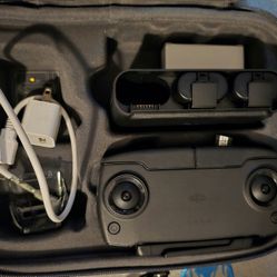 DJI MAVIC CASE, CONTROLLER, 2 BATTERIES, AND CHARGER ONLY