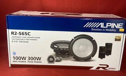 New Alpine R Series Component Speakers