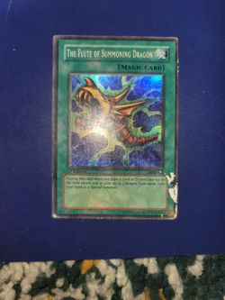 Yu-Gi-Oh! TCG The Flute of Summoning Dragon Kaiba SDK-042 1st Edition Super Rare DAMAGED