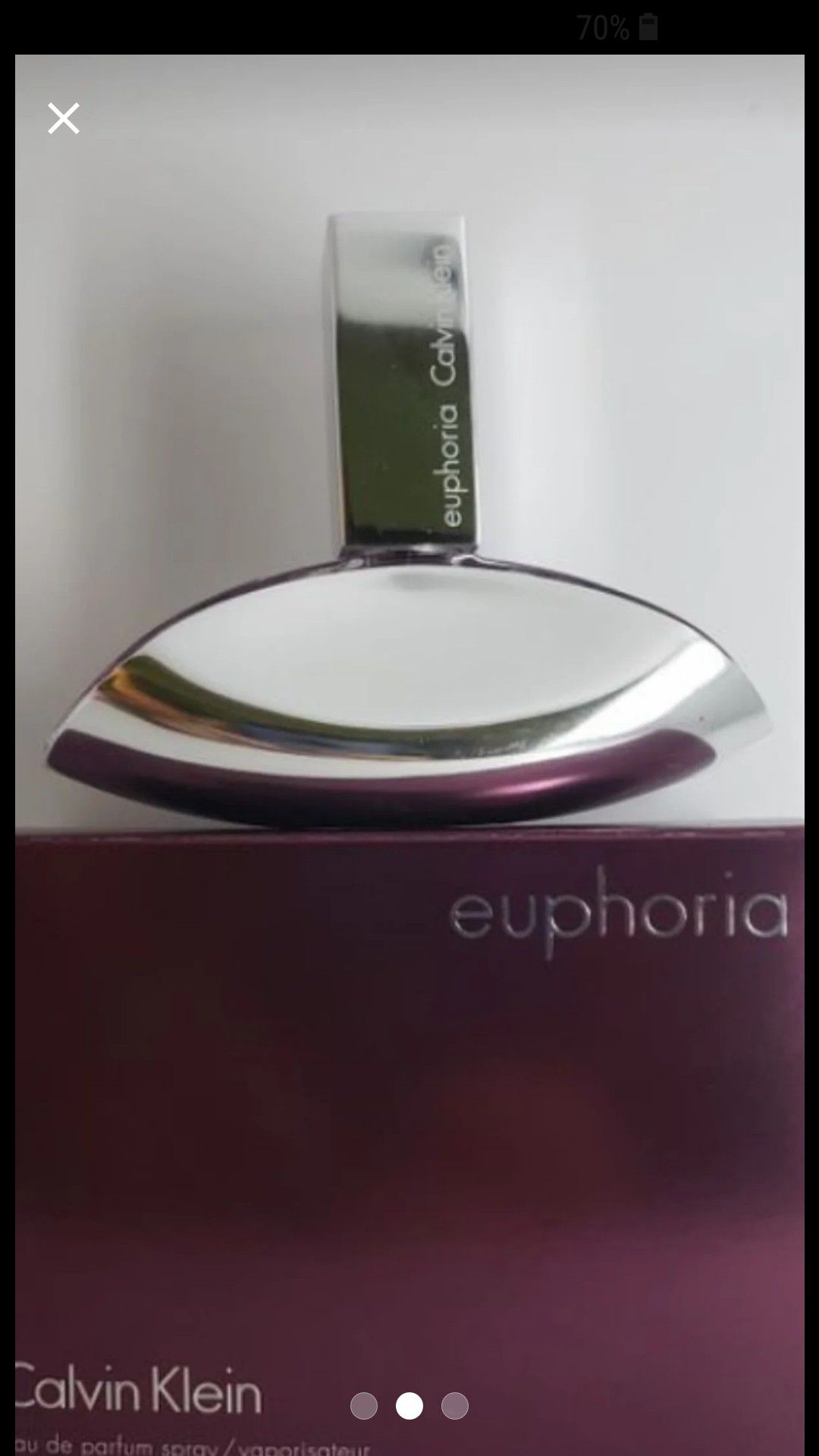 Euphoria 100% original comprado en Ulta, no del callejón
