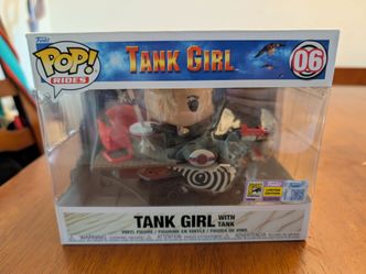 Sdcc 2025 Tank girl with tank Funko pop exclusive