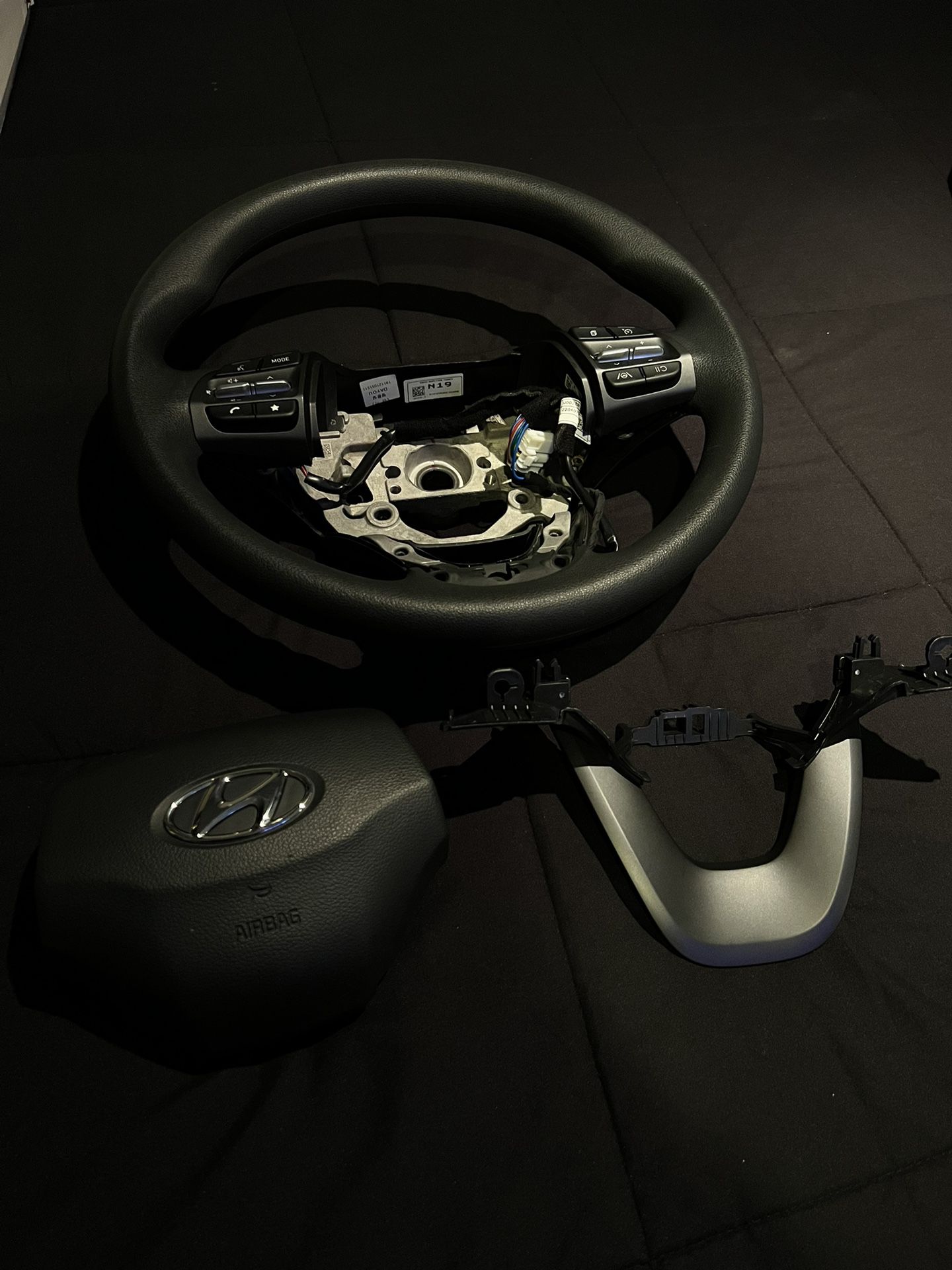 2022 Hyundai Kona steering wheel!