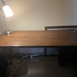 UMBUZÖ Modern Mid Century Reclaimed Wood Desk