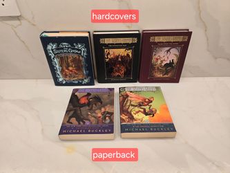 The Sisters Grimm Book Lot by Michael Buckley - 5 Books