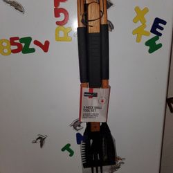 3 Piece Barbecue Set Bbq Set