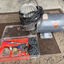 Air Brush And Compressor