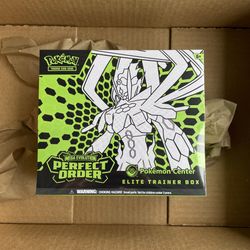 Pokemon TCG Pokemon Center Perfect Order Elite Trainer Box