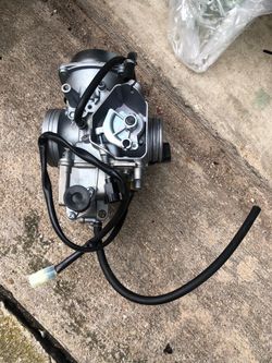 Motorcycle ATV Carburetor with Fuel Lines