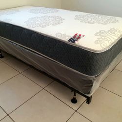 New TWIN MATTRESS and BOX SPRING - 2PC