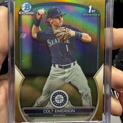 🚨 FOR SALE – COLT EMERSON GOLD REFRACTOR /50 🔥 🚨