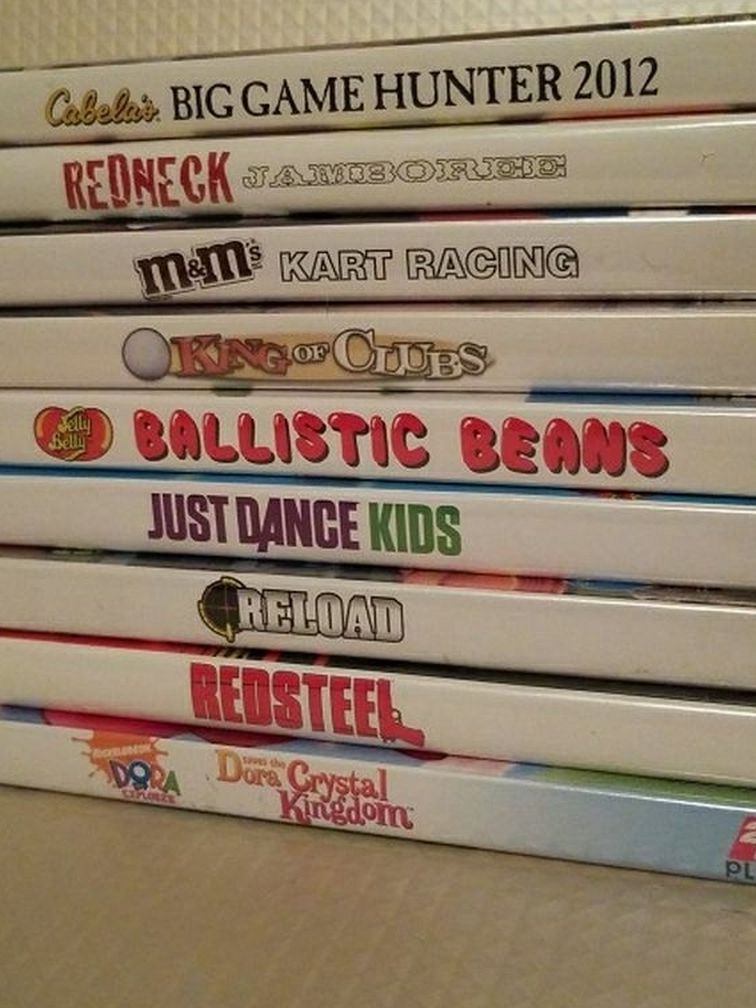 Assorted Wii Games