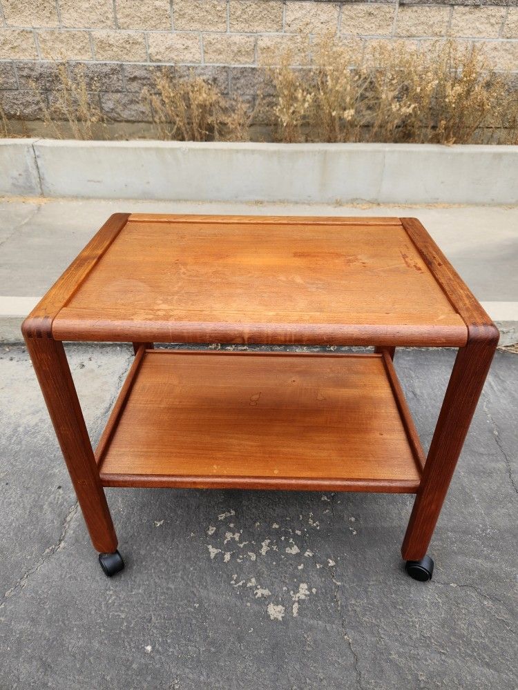 Danish Mid Century Bar Cart