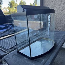 Top Fin Bow Front Aquarium 