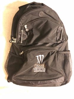 Monster Backpack black NEW