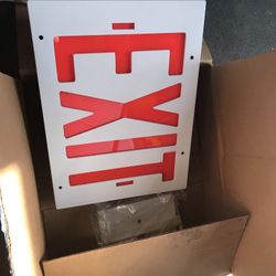 Exit Sign