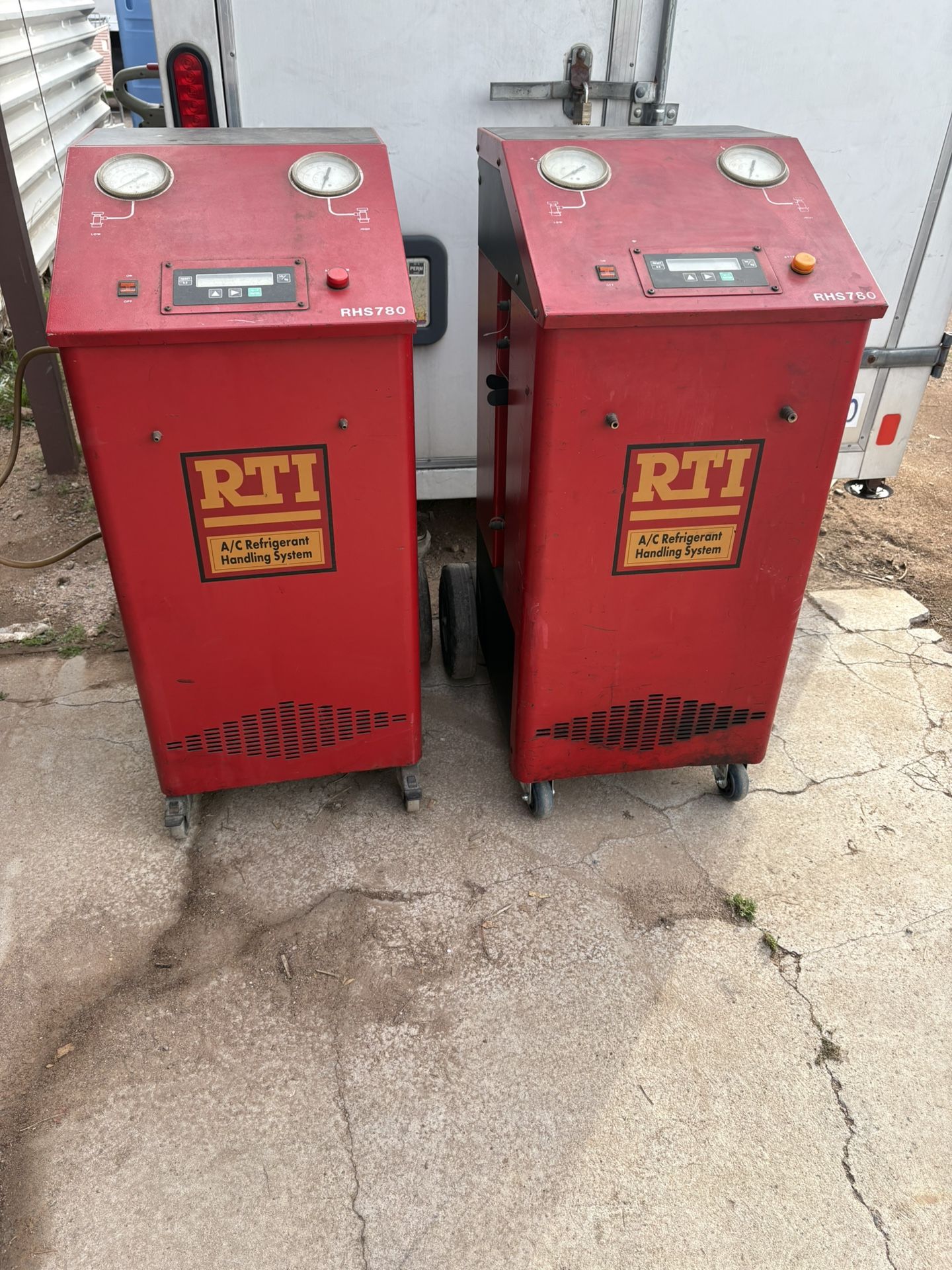 RTI RHS780 A/C Refrigerant Handling Machine Machines