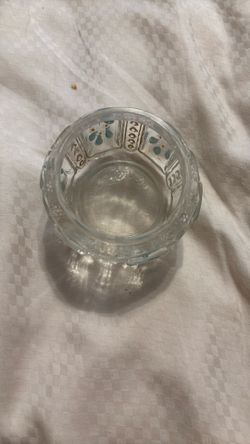 Glass Candle Holder
