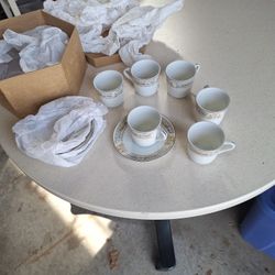 6 Piece Tea Set Nagara China Japan New 