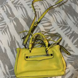Rebecca Minkoff Satchel / Crossbody / Handle Bag - Yellow, Like New