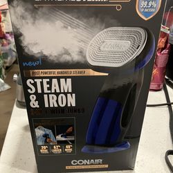 NEW Conair Turbo ExtremeSteam 2-in-1 Steam & Iron - 1875W - GS59