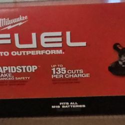 Milwaukee Fuel M18 Grinder 6" 