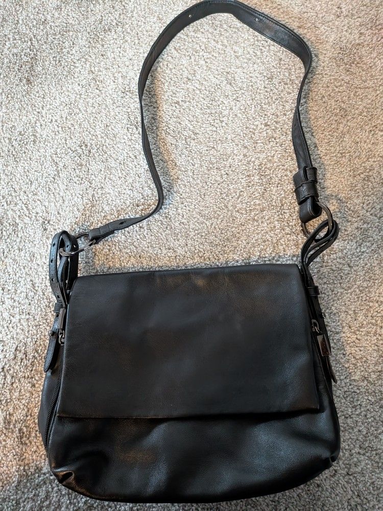 Shoulder Bag (Stone Mountain) Leather