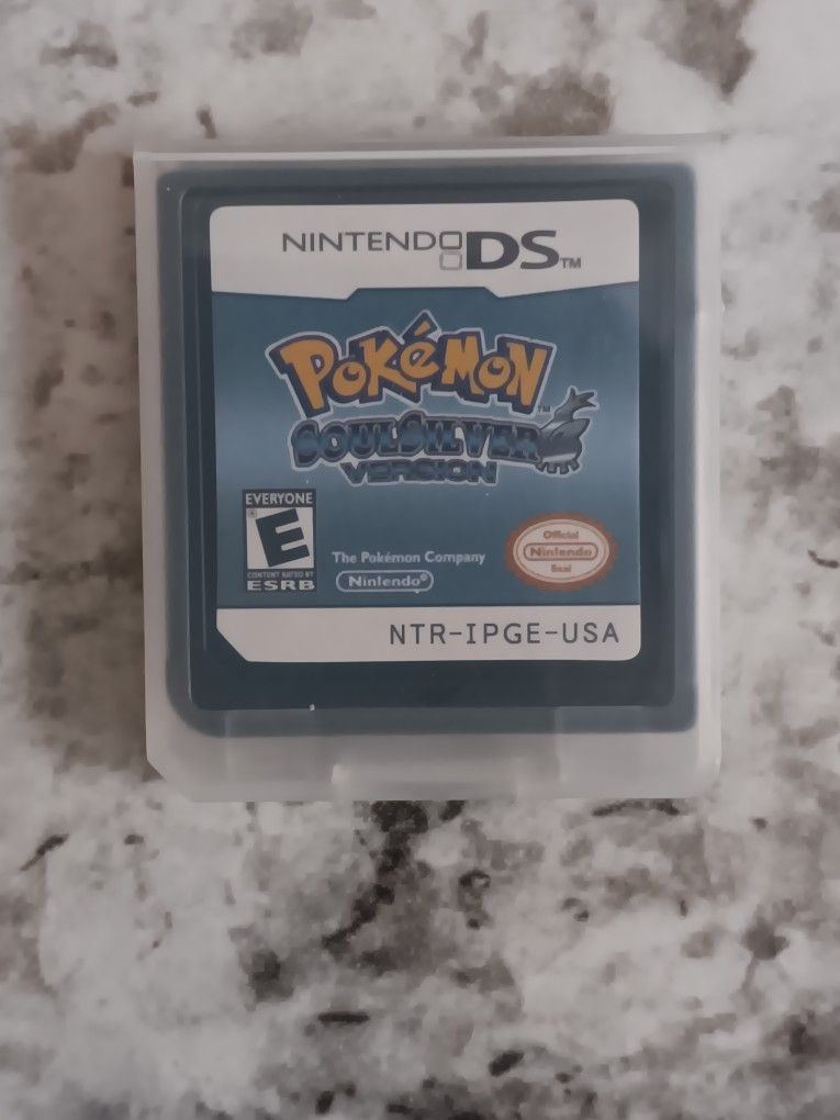 Pokemon Soulsilver Game 