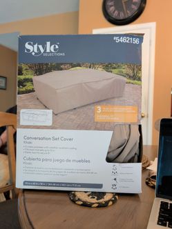 Style Selections patio furniture cover