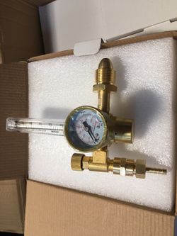MiG tig flow meter brand new