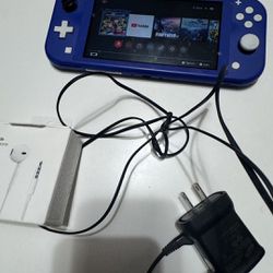Nintendo Switch Lite Blue BUNDLE
