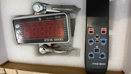 NEW❇️✳️Tianchen, Electronic Crane Scale, Capacity 1.000 kg, Model# OCS-S1 With Remote Control