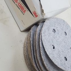 5" 5 hole Sanding Discs - 36 Grit