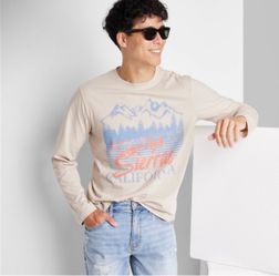 New With Tags Original Use High Sierras California Long Sleeve T-Shirt