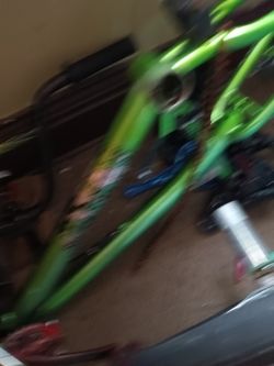 Two Forks Two Handlebars A Sprocket A Seat Some New Brakes And A Bike Frame