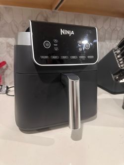 Ninja Air Fryer Black with Stainless Handle